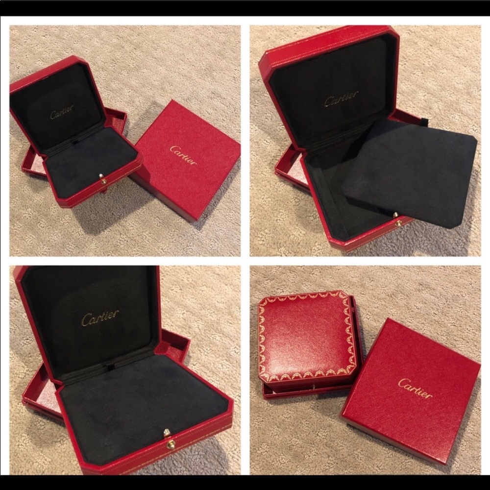 💯 💫 Authentic Cartier Necklace Box